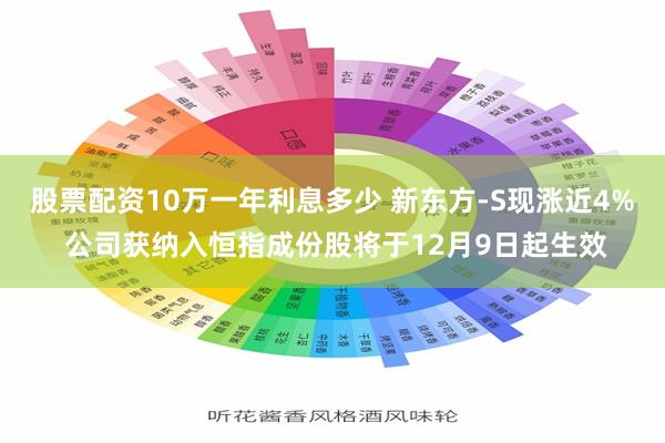 股票配资10万一年利息多少 新东方-S现涨近4% 公司获纳入恒指成份股将于12月9日起生效